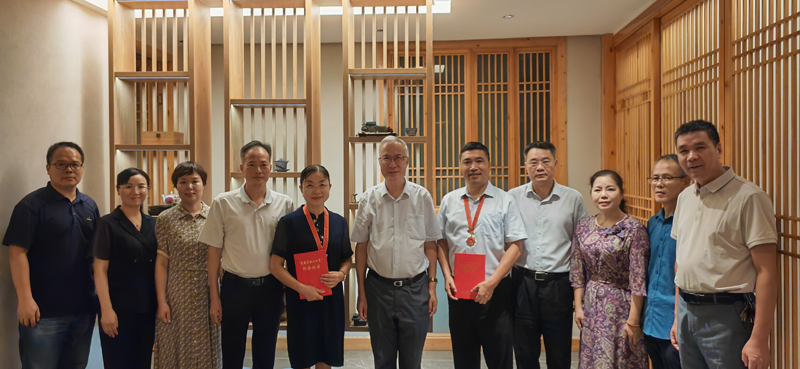 九三学社福建省委主委王长平一行参加南平市武夷山支社主题教育学习会
